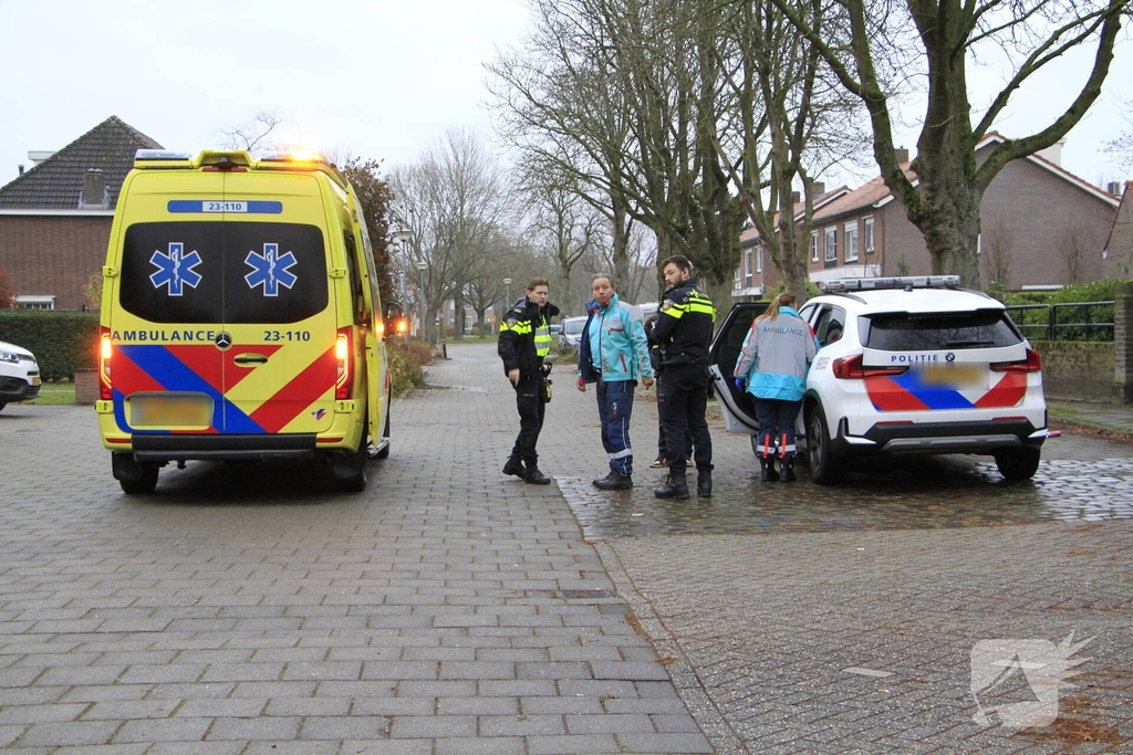 Maaltijdbezorger raakt lichtgewond bij ongeval