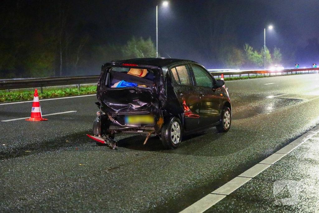 Botsing tussen meerdere auto's leidt tot gewonden