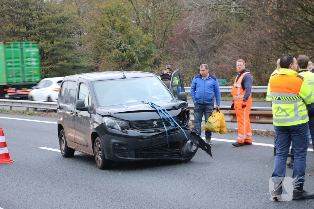 File na botsing op snelweg