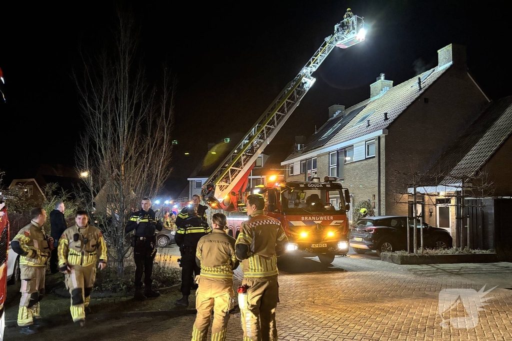 Brandweer ingezet vanwege schoorsteenbrand
