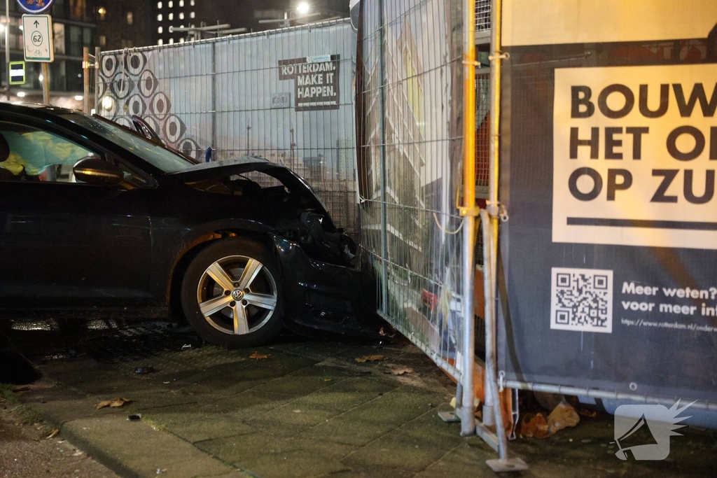 Twee gewonden na ongeval tussen twee auto's