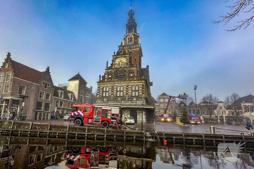 Brand in restaurant leidt tot ontruiming