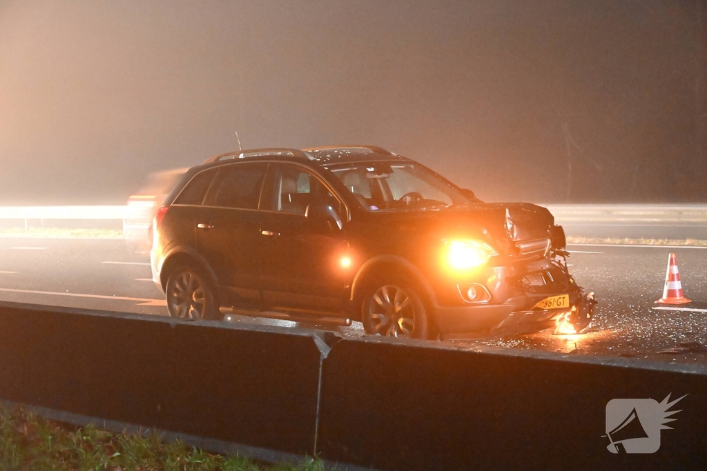 Drie voertuigen betrokken bij botsing
