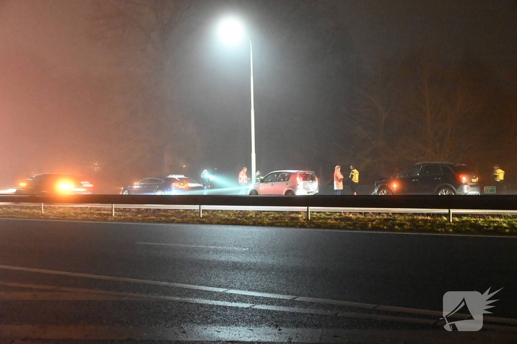 Drie voertuigen betrokken bij botsing