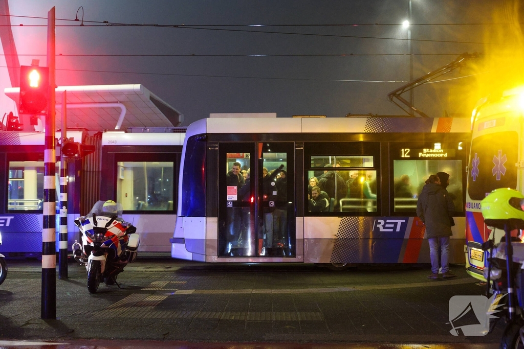 Motoragent en fietser betrokken bij ongeval