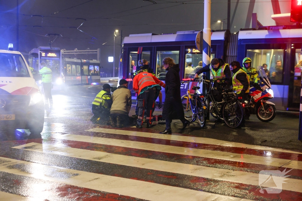Motoragent en fietser betrokken bij ongeval