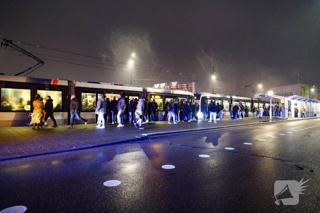 Mobiele Eenheid paraat bij wedstrijd Feyenoord tegen Celtic