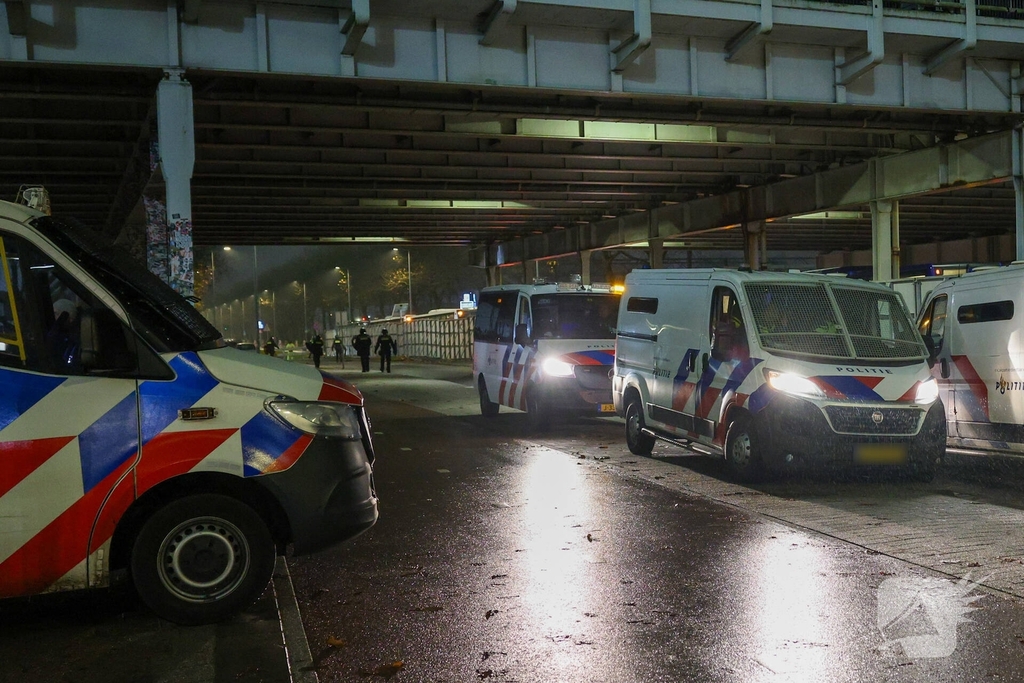 Mobiele Eenheid paraat bij wedstrijd Feyenoord tegen Celtic