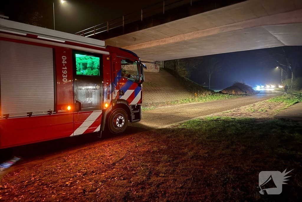 Zoekactie naar persoon in water na melding