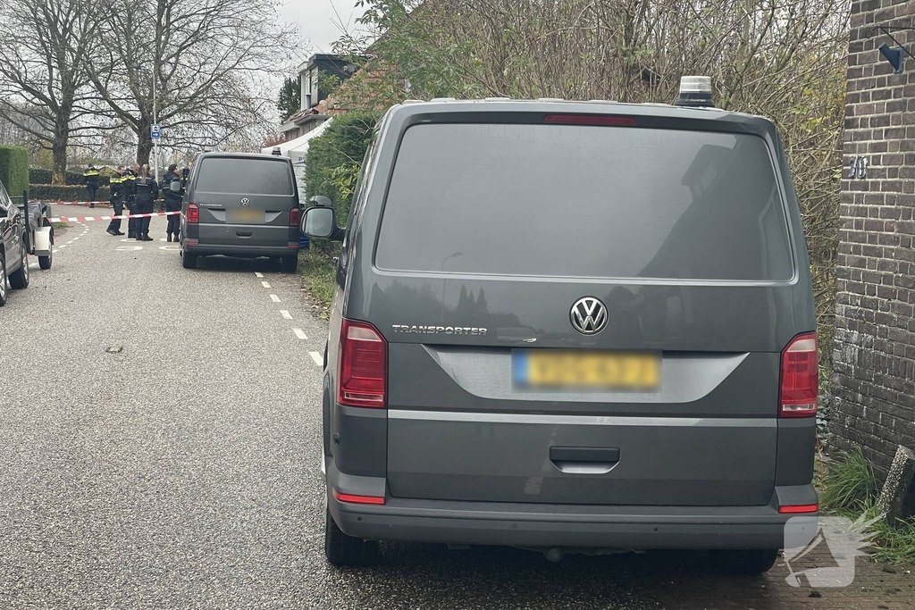 Politie zet straat af na noodlottig incident