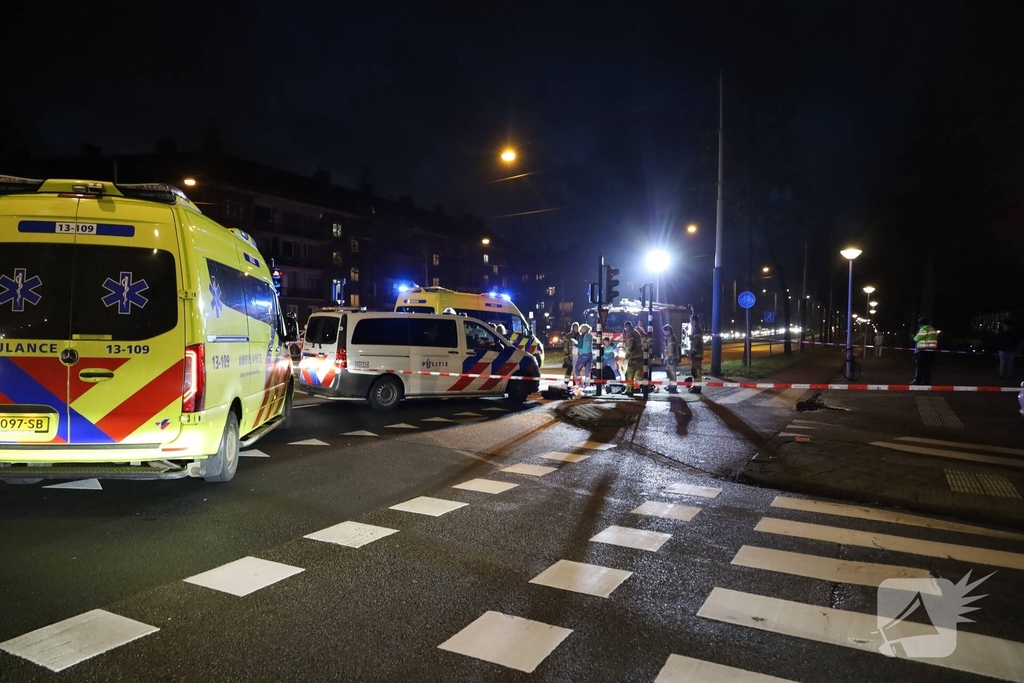 55-jarige scooterrijder overleden na ongeluk