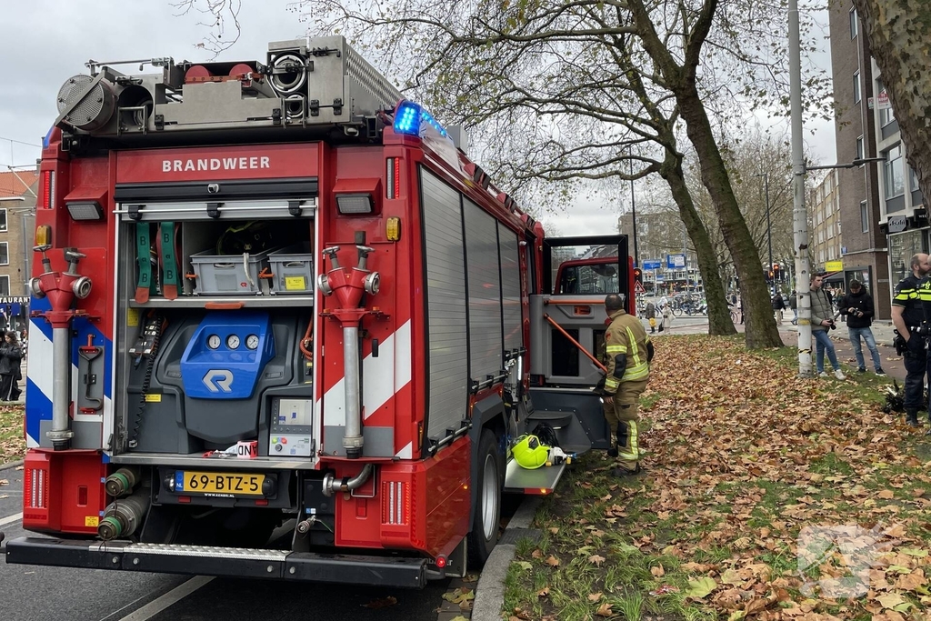 Bruidswinkel geventileerd na brand