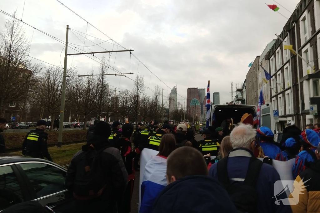Politie zet fors in op nationaal protest