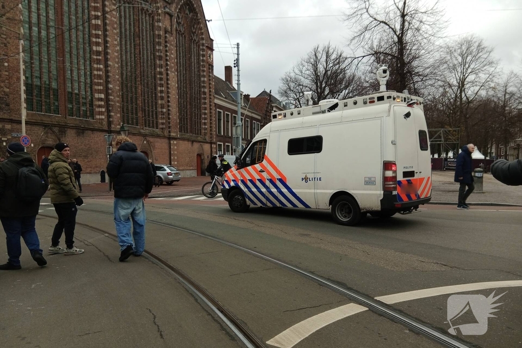 Politie zet fors in op nationaal protest