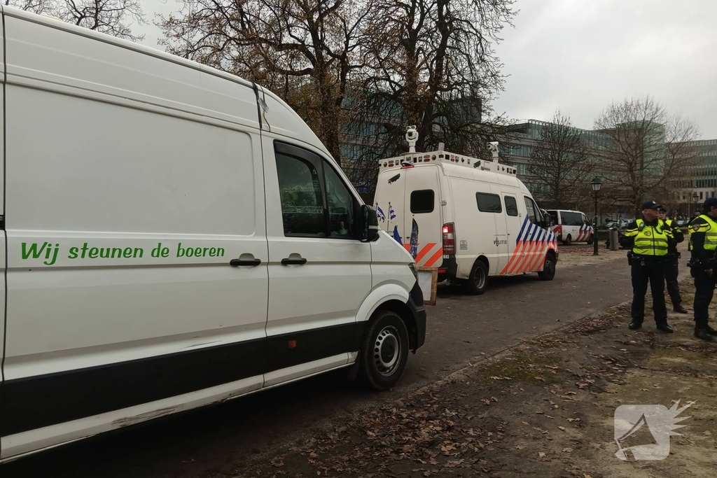 Politie zet fors in op nationaal protest