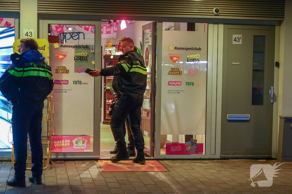 Overval op tabakspeciaalzaak zonder gewonden