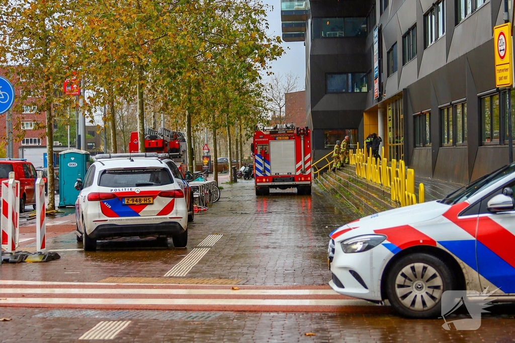 Brand in onderwijsinstelling leidt tot evacuatie