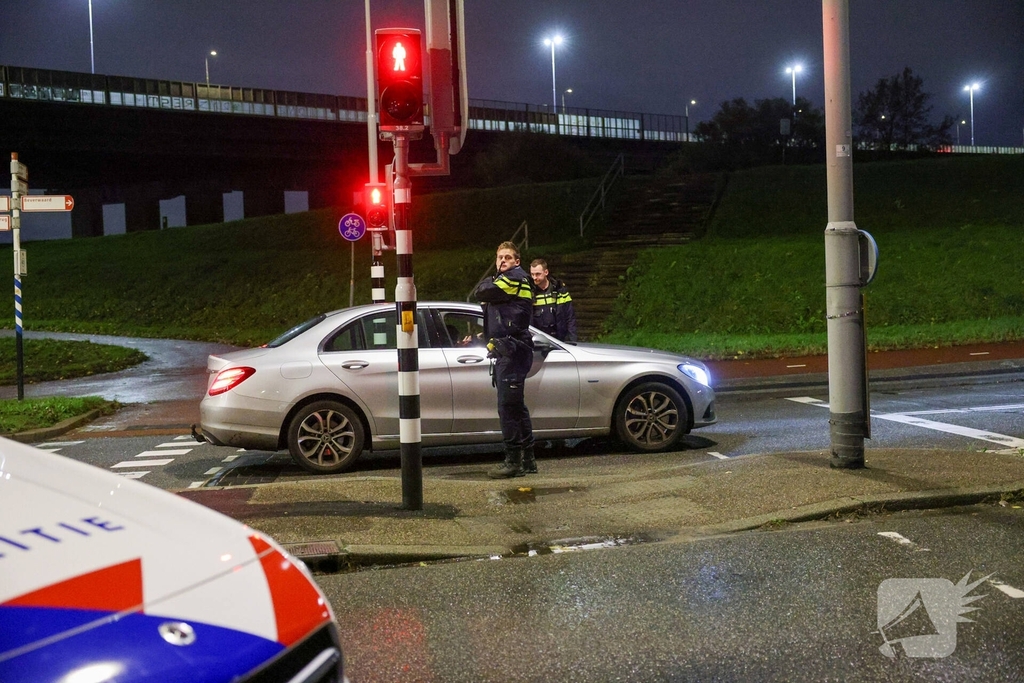 Fietser aangereden door auto