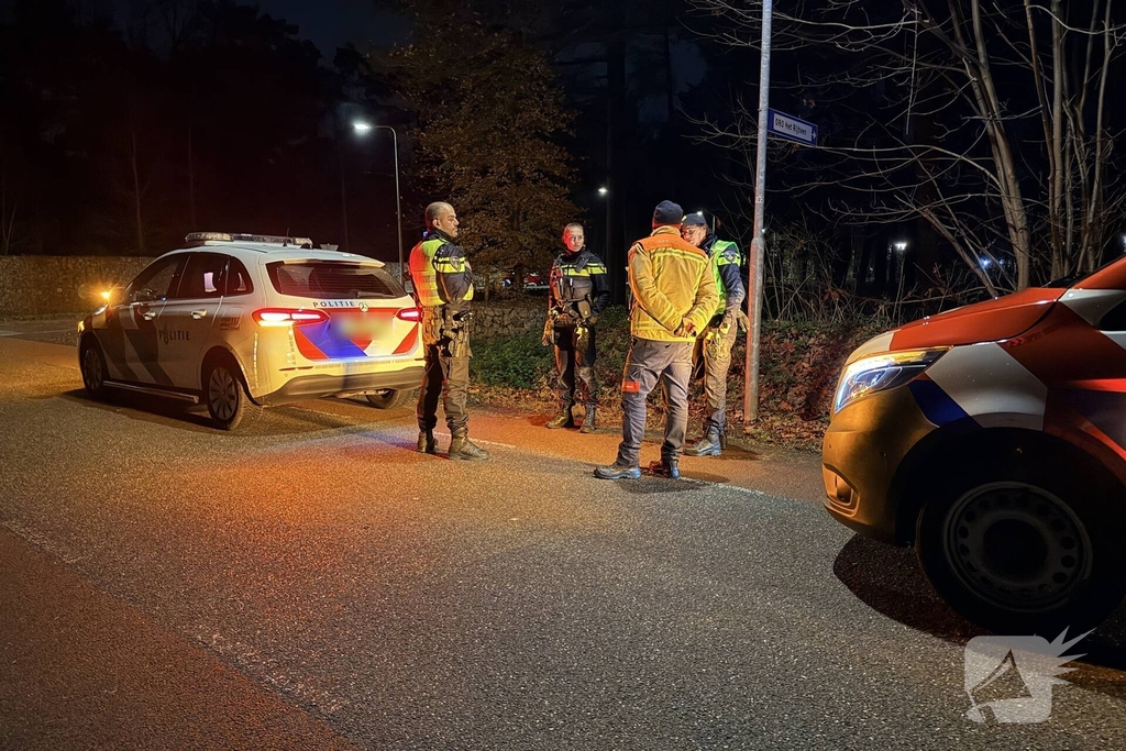 Fiets met spullen gevonden na incident