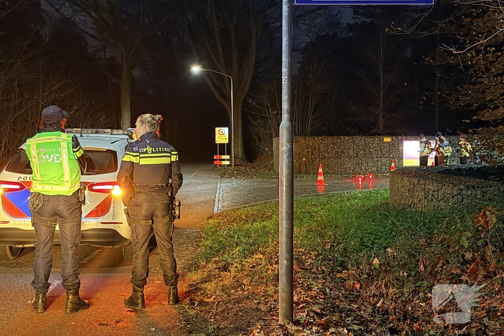 Fiets met spullen gevonden na incident