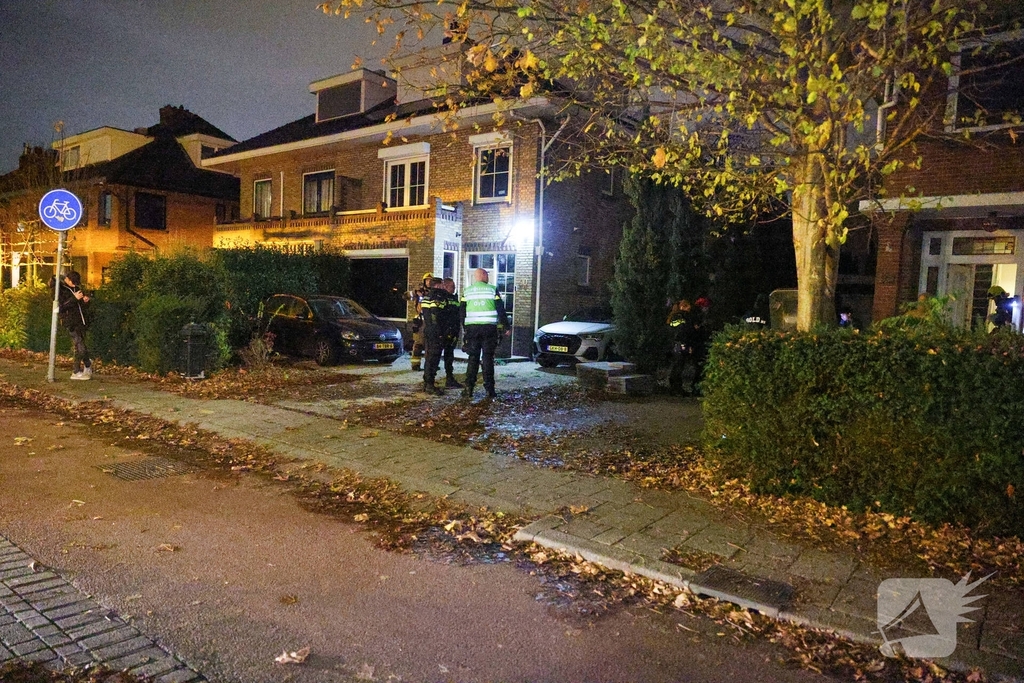 Woningbrand met jongeren in Rotterdam