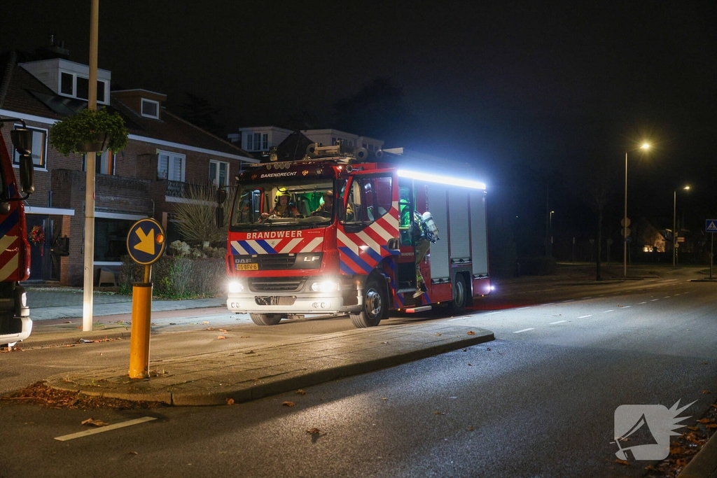 Woningbrand met jongeren in Rotterdam