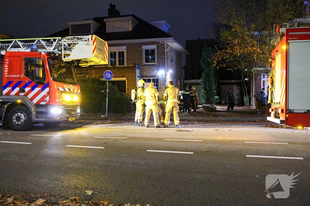 Woningbrand met jongeren in Rotterdam