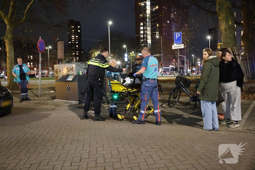 Fietser gewond na aanrijding met auto