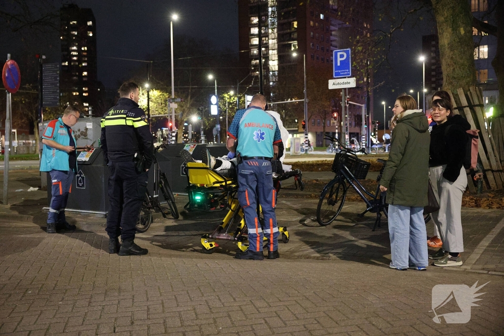 Fietser gewond na aanrijding met auto