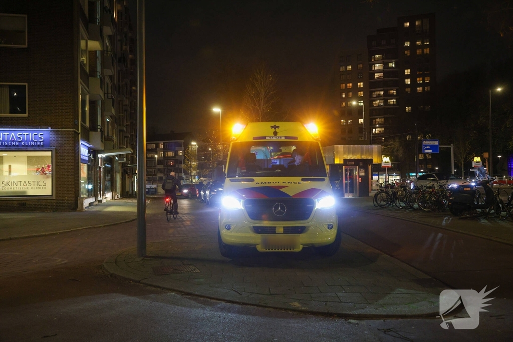 Fietser gewond na aanrijding met auto