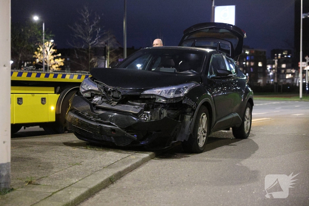 Ambulance inzet na aanrijding in Rotterdam