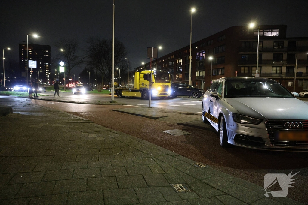 Ambulance inzet na aanrijding in Rotterdam
