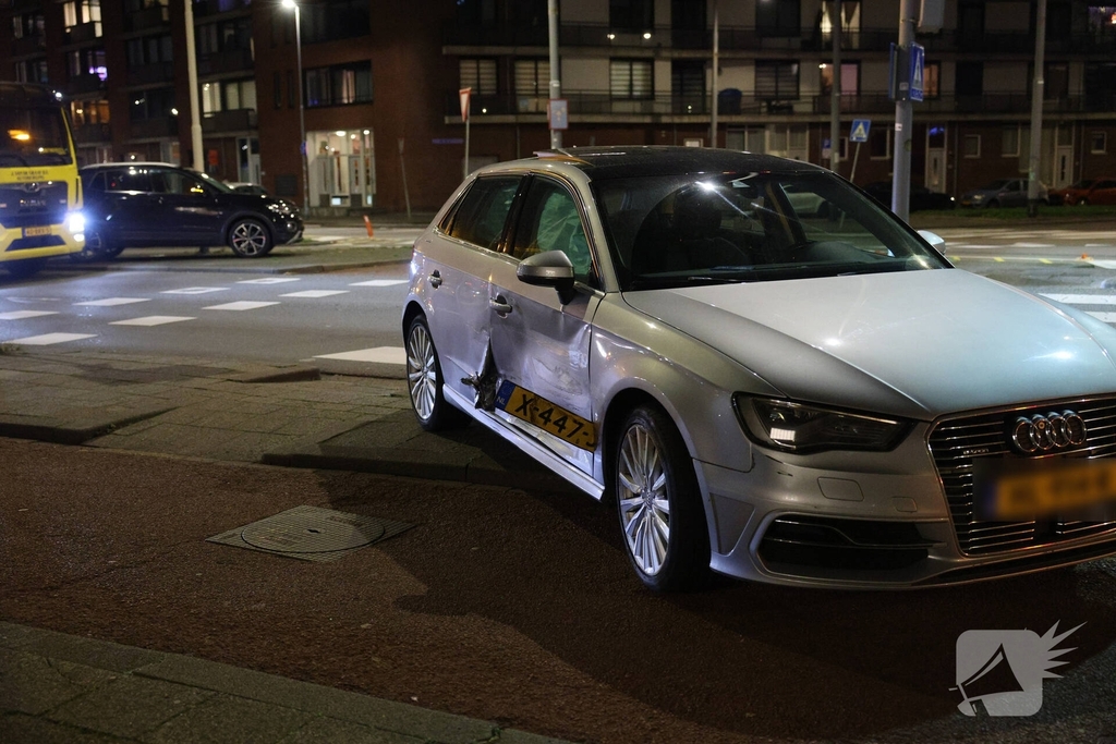 Ambulance inzet na aanrijding in Rotterdam