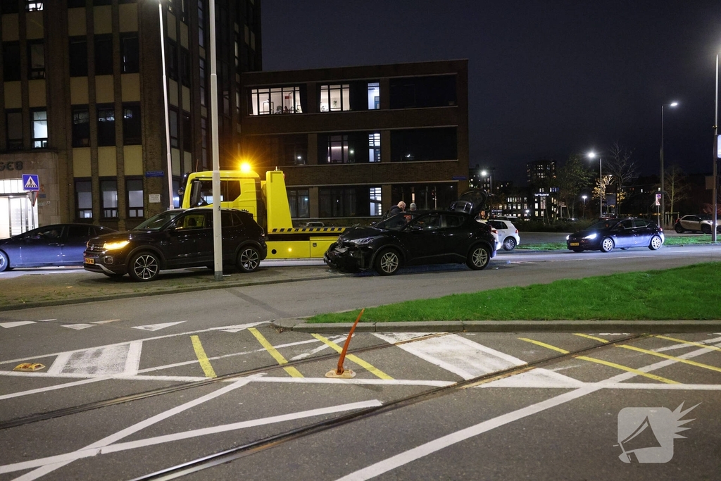 Ambulance inzet na aanrijding in Rotterdam