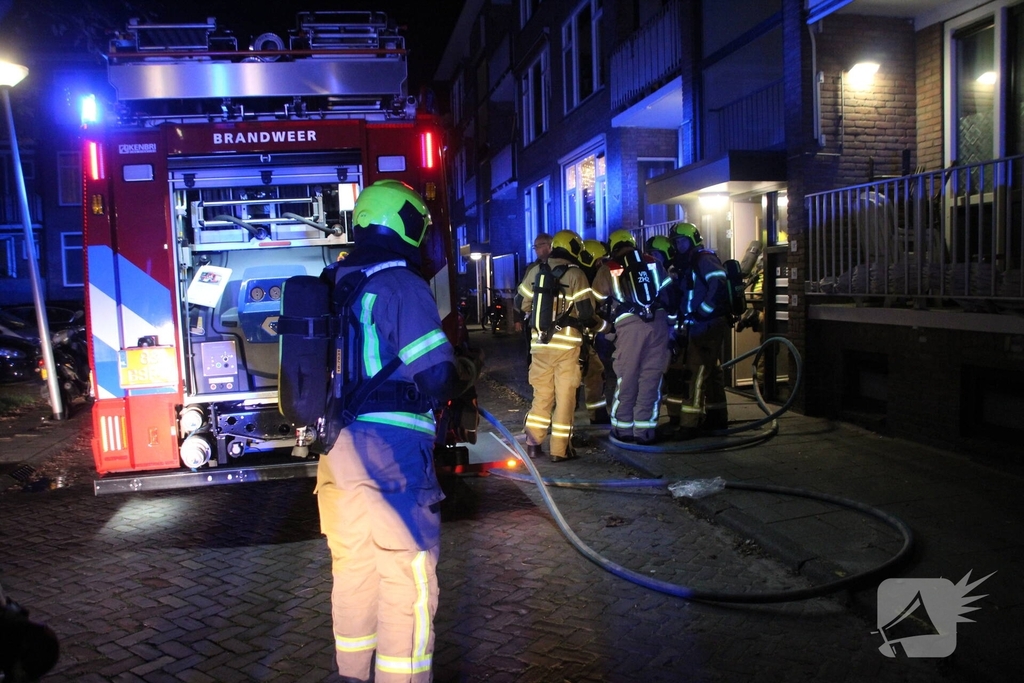 Brand in appartementencomplex snel onder controle