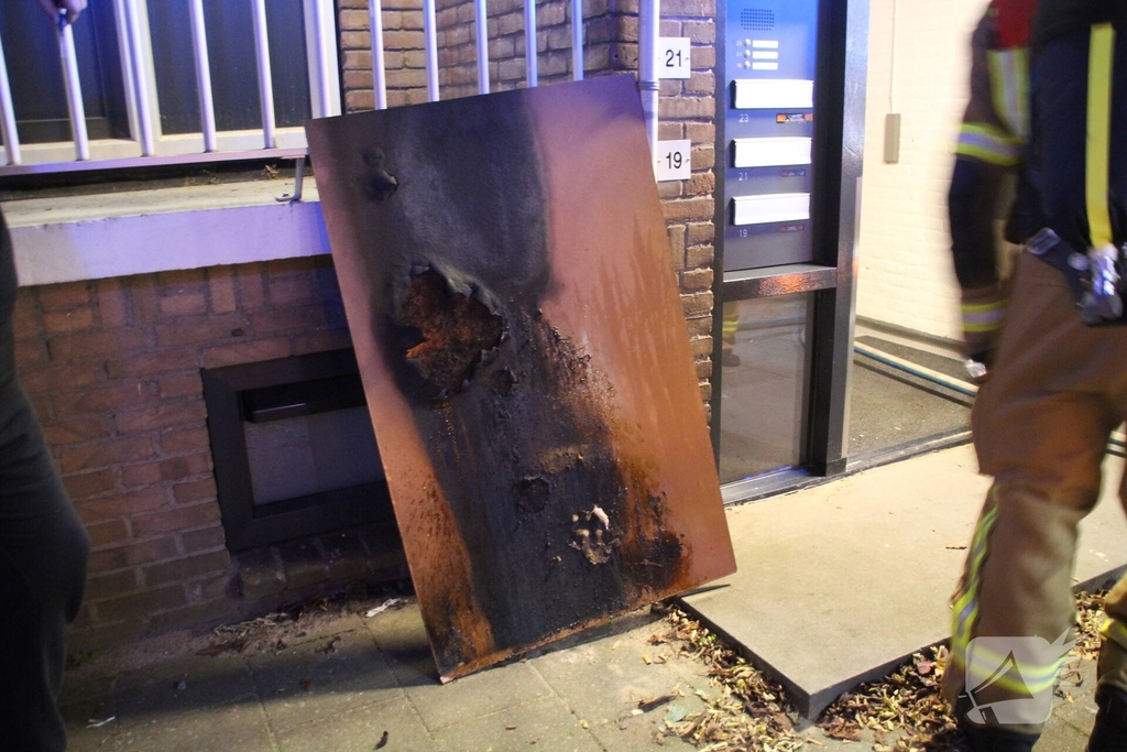 Brand in appartementencomplex snel onder controle