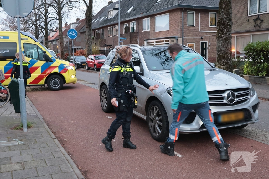 Fietser gewond bij aanrijding met auto