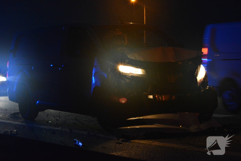 Aanrijding op A28 leidt tot verkeershinder