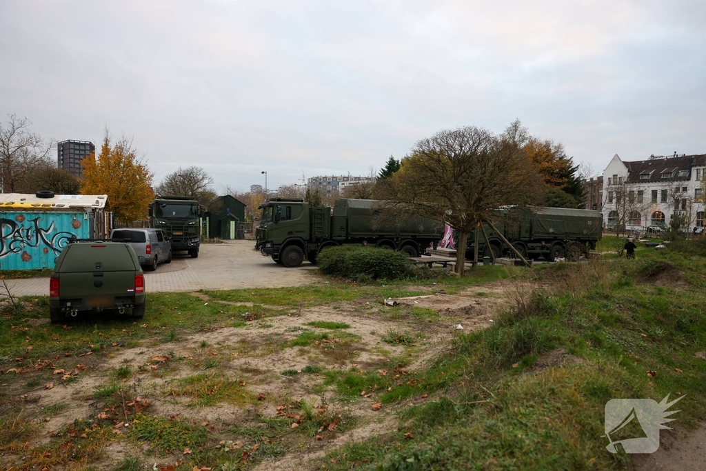 Tactische oefeningen door commando's