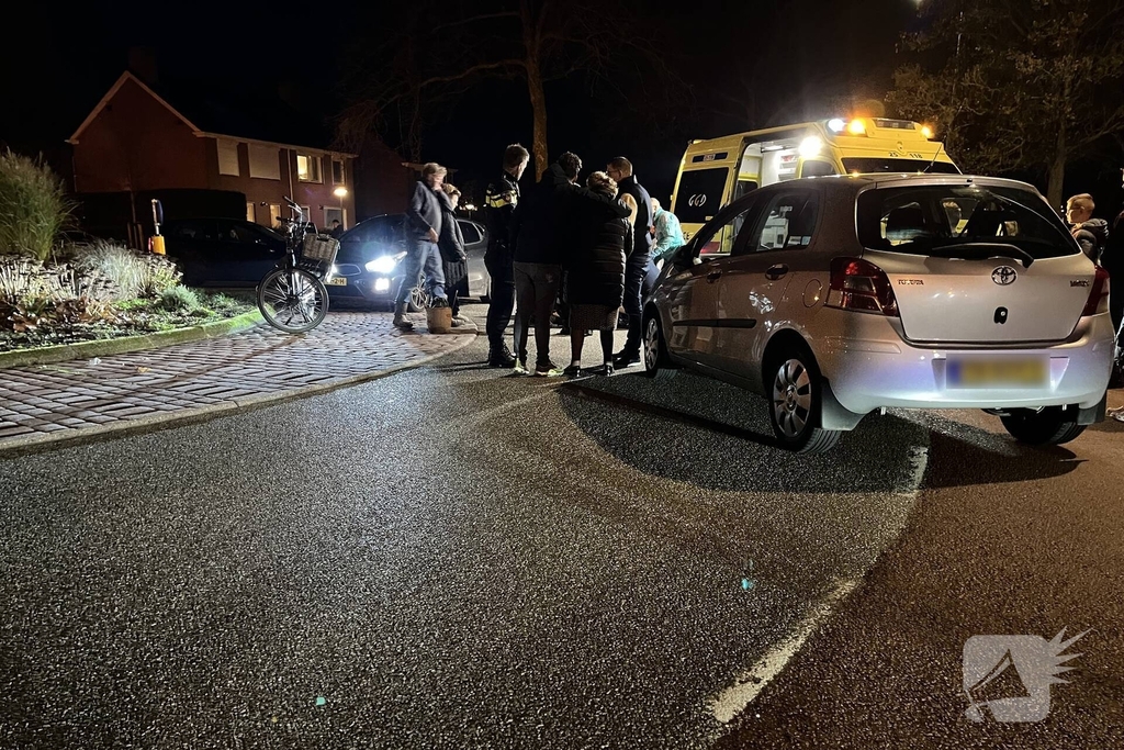 Fietser gewond bij aanrijding met auto