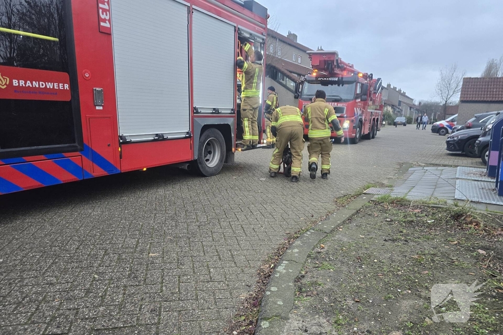 Brandweer en ambulance ingezet bij woningbrand