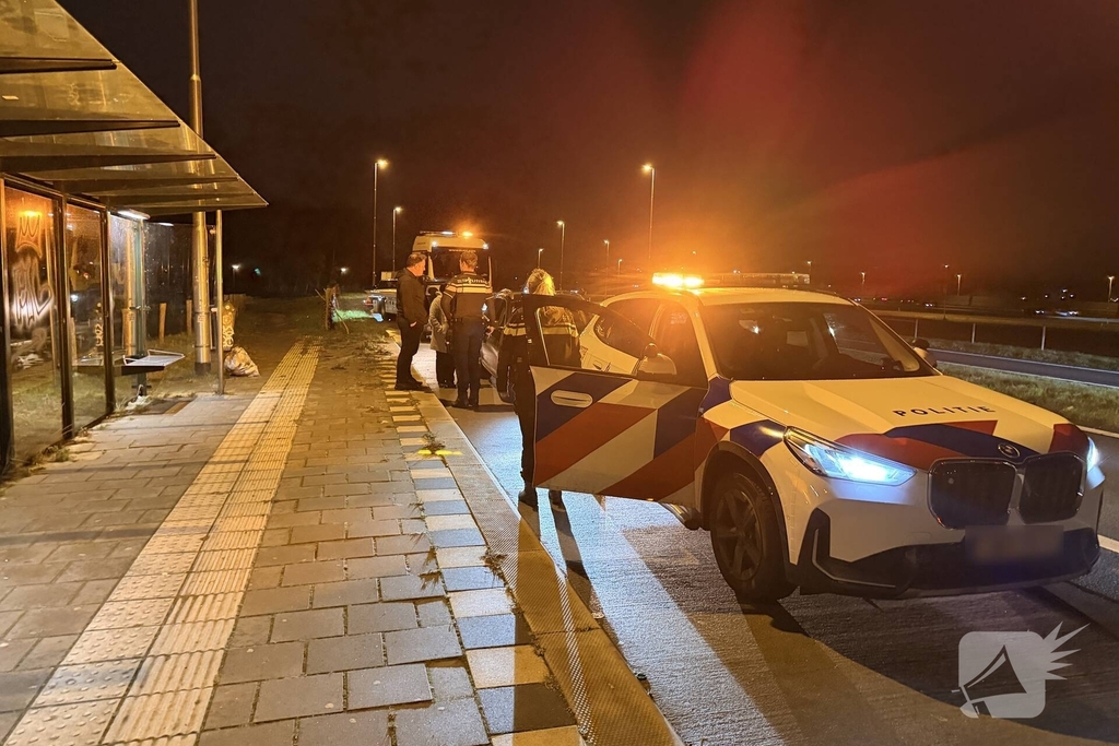 Kopstaart aanrijding zonder gewonden