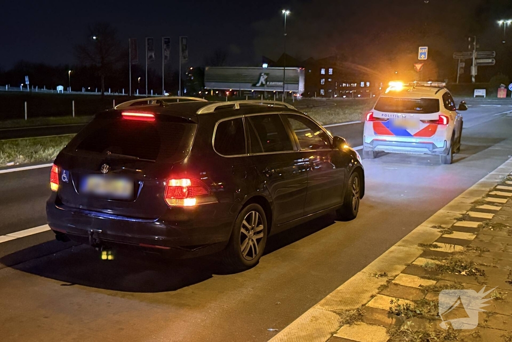 Kopstaart aanrijding zonder gewonden