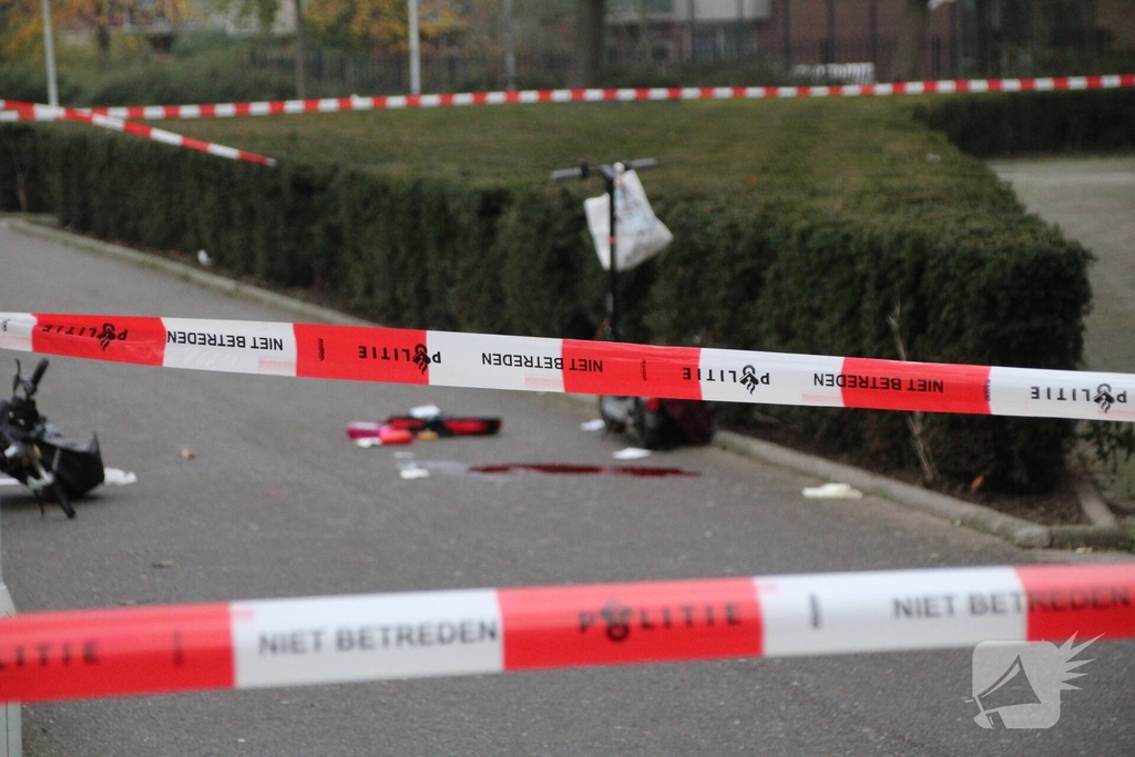 Steekincident leidt tot grote politie-inzet