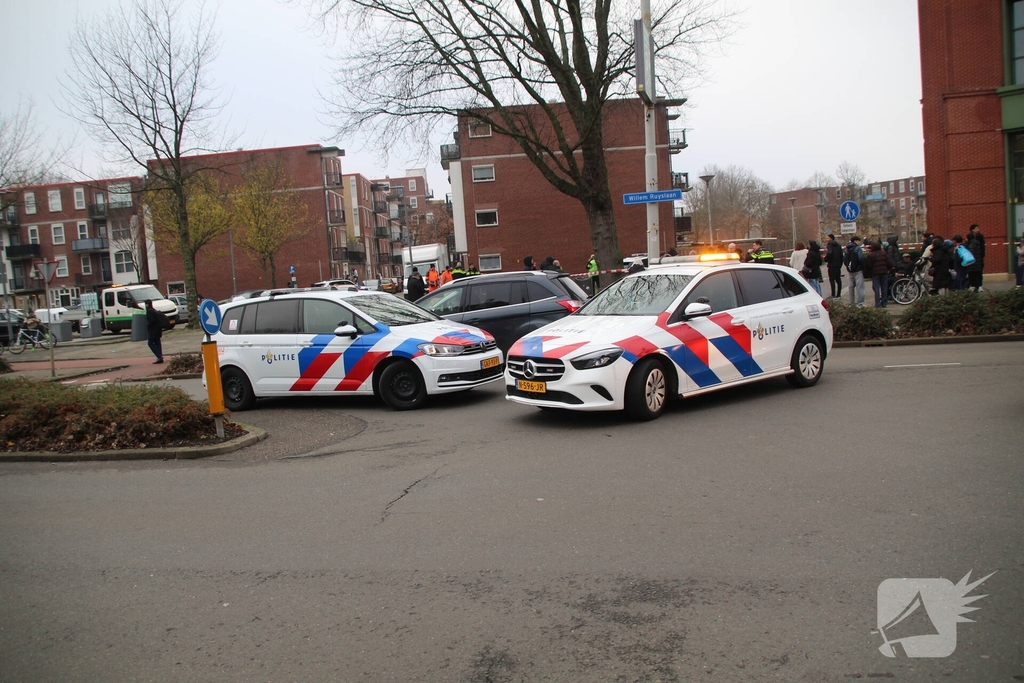 Steekincident leidt tot grote politie-inzet