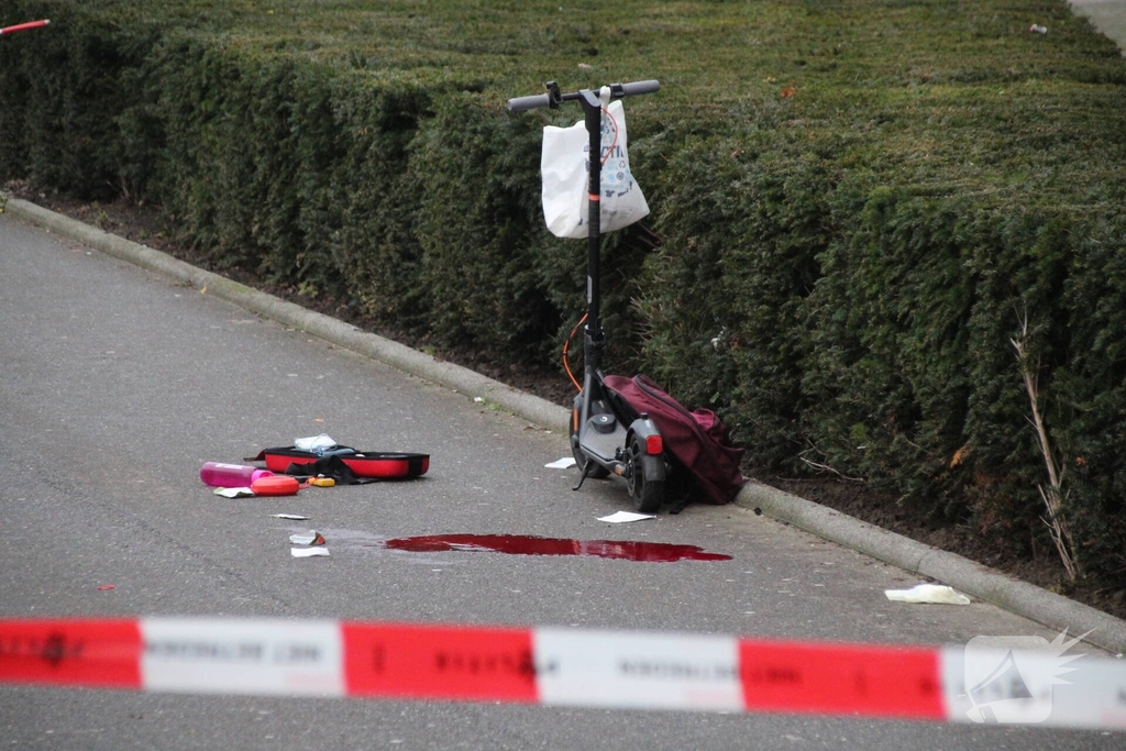 Steekincident leidt tot grote politie-inzet