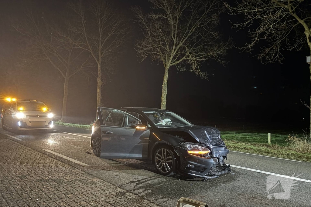 Aanrijding met letsel resulteert in lichtgewonde