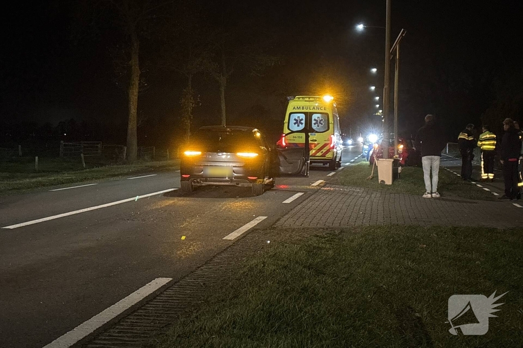 Aanrijding met letsel resulteert in lichtgewonde