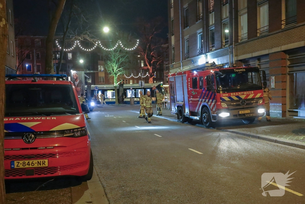 Brand in snackbar snel geblust