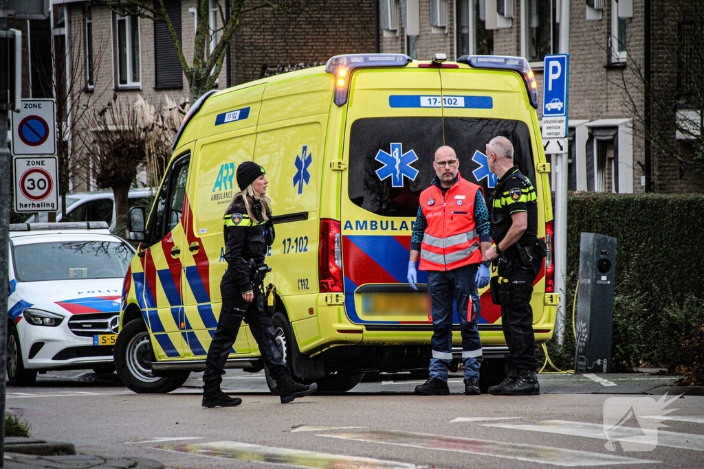 Fietser en auto botsten in ongeval